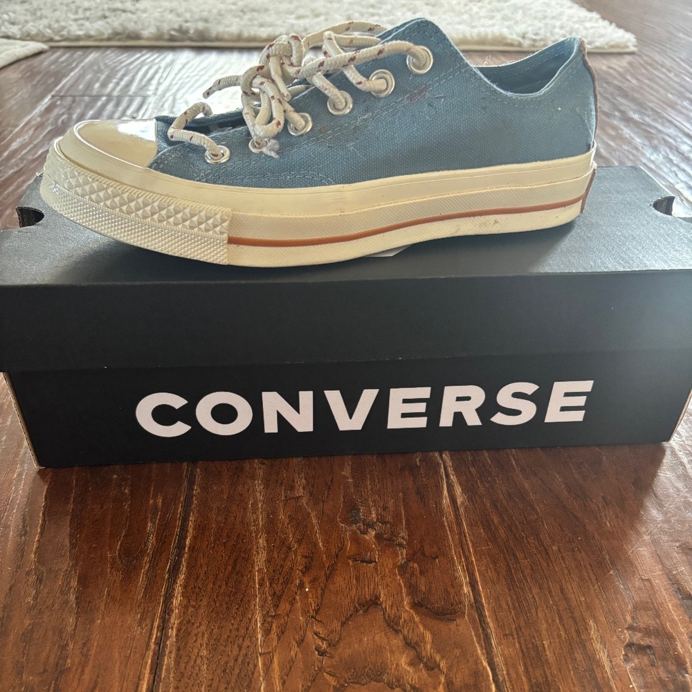 SOLD IN BUNDLE - Converse Low Top Denim Sneakers NWT